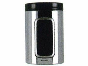【販売終了】【brabantia/ブラバンシア】キャニスター Window1.4L クロームブラック