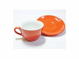 【販売終了】【エスプレッソサプライ】ACF 5oz.競技 赤 （6客セット）