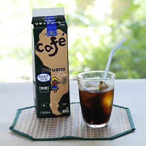 【フェアトレード/ペルー】リキッドコーヒー（無糖） 1000ml×12本