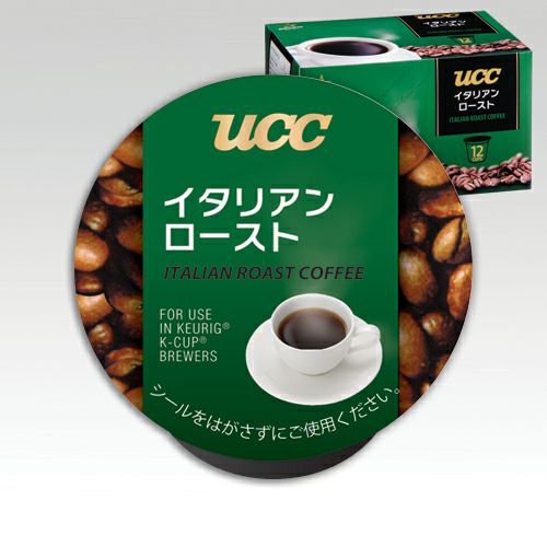 【販売終了】【キューリグ】UCC イタリアンロースト（Kカップ）7.5g×12個入り
