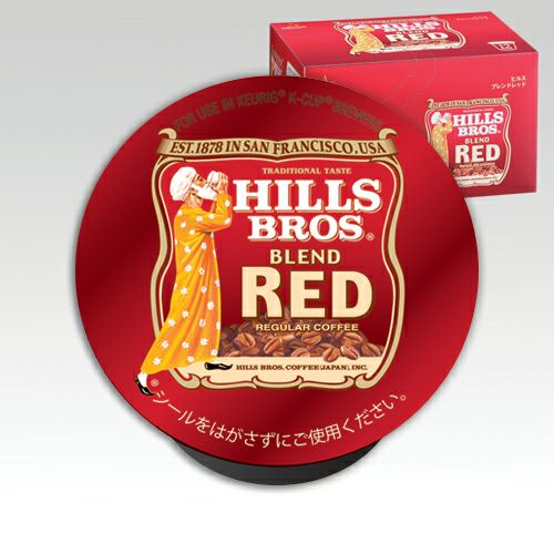 【販売終了】【キューリグ】ヒルス ブレンドレッド（Kカップ）8g×12個入り