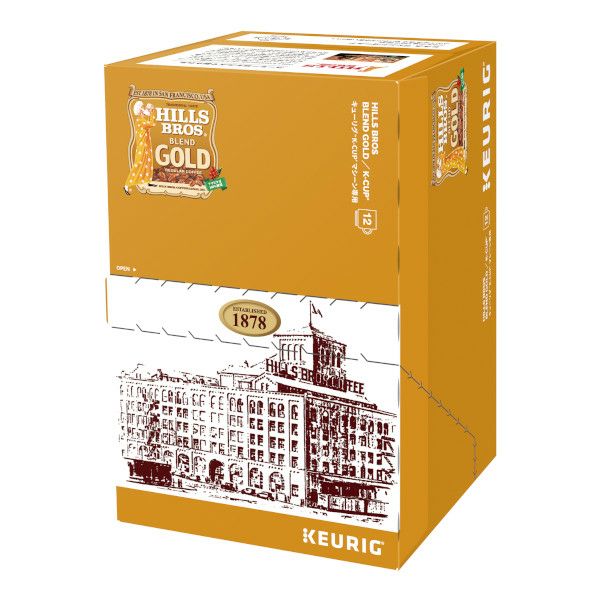 【キューリグ カプセル】ヒルス ブレンドゴールド（Kカップ）8g×12個入り