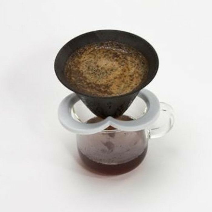 【224porcelain】セラミックコーヒーフィルター Coffe hat white