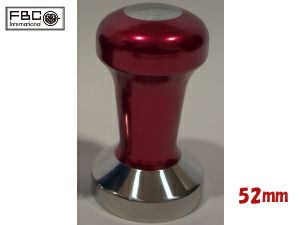 【販売終了】【タンパー】FBCオリジナルカラータンパー フラット 52mm レッド