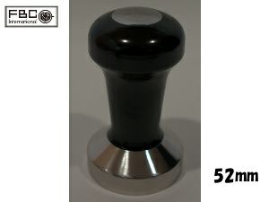 【販売終了】【タンパー】FBCオリジナルカラータンパー フラット 52mm ブラック