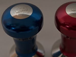 【販売終了】【タンパー】FBCオリジナルカラータンパー フラット 49.5mm ブルー