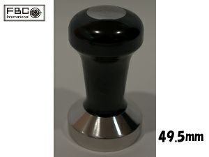 【販売終了】【タンパー】FBCオリジナルカラータンパー フラット 49.5mm ブラック
