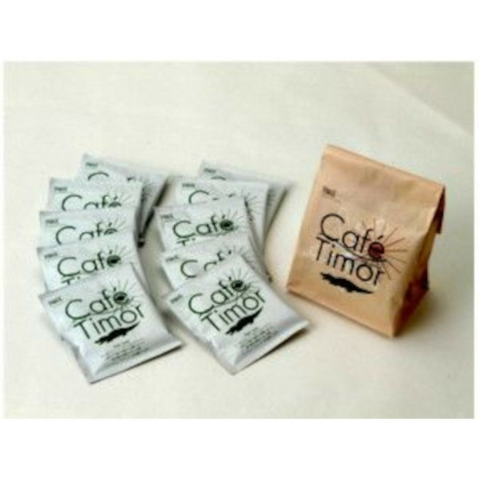 【フェアトレード/東ティモール】カフェ・ティモール　ドリップパック　10g×10袋入り