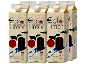 【フェアトレード/東ティモール】カフェ・ティモール　リキッドコーヒー　6本入り