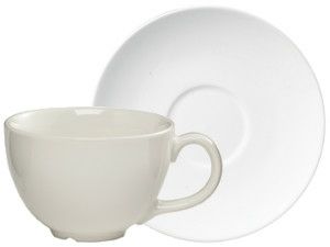 【販売終了】【クレマウェア】Cremaware カップ＆ソーサー 6oz（白）