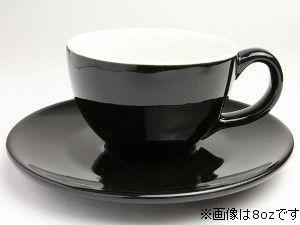 【販売終了】【クレマウェア】Cremaware カップ＆ソーサー 12oz（黒）