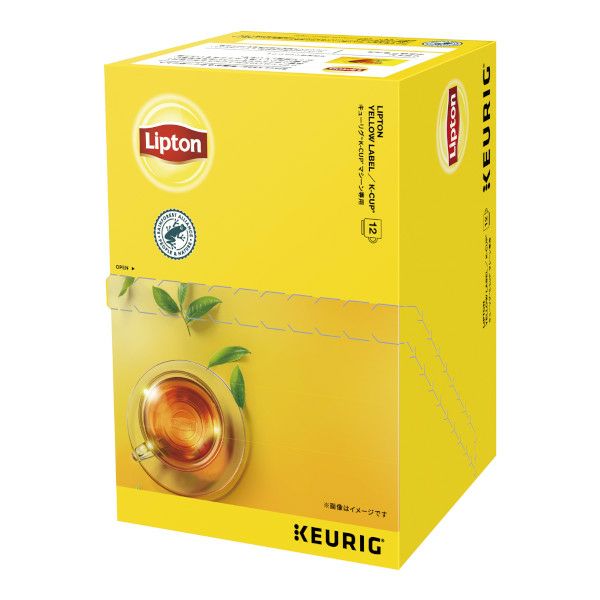 【キューリグ カプセル】リプトンイエローラベル（Kカップ）3.5g×12個入り