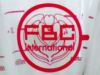 【販売終了】【FBCインターナショナル】ピンク色ロゴ入り 2oz ショットグラス 1個