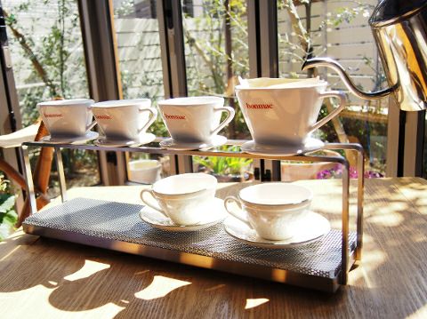 【NPS】コーヒードリッパースタンド 長さ400mm×高さ140mm