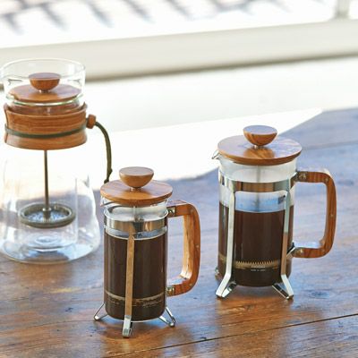 【販売終了】【hario/ハリオ】カフェプレス・ウッド CPSW-2-OV