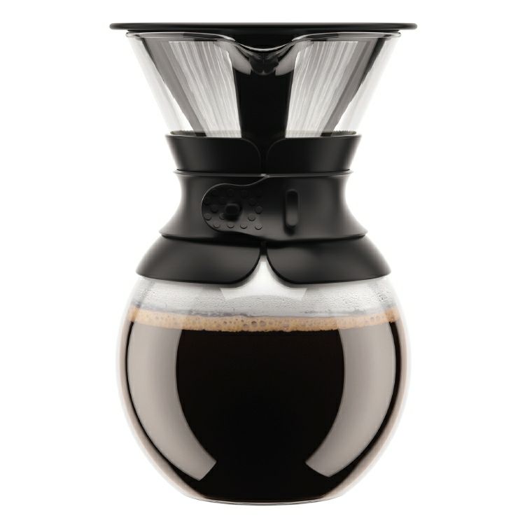 【販売終了】【bodum/ボダム】POUR OVER ドリップ式コーヒーメーカー 1.0L ブラック 11571-01