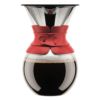 【販売終了】【bodum/ボダム】POUR OVER ドリップ式コーヒーメーカー 1.0L レッド  11571-294