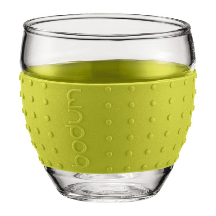 【販売終了】【bodum/ボダム】PAVINA グラス 0.35L（2個セット） ライムグリーン 11185-565