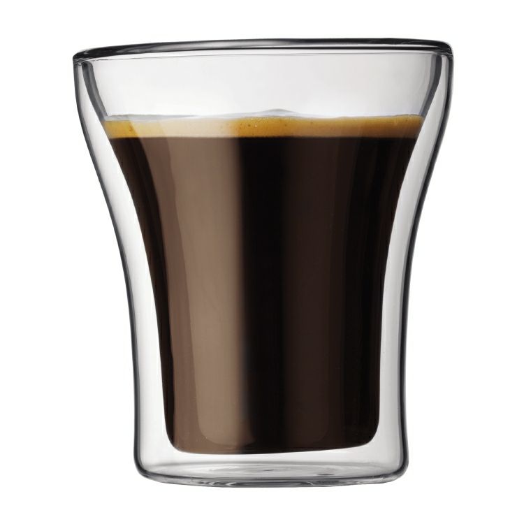 【bodum/ボダム】ASSAM ダブルウォールグラス 0.2L（2個セット） 4555-10