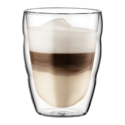 【bodum/ボダム】PLIATUS ダブルウォールグラス 0.25L（2個セット） 10484-10