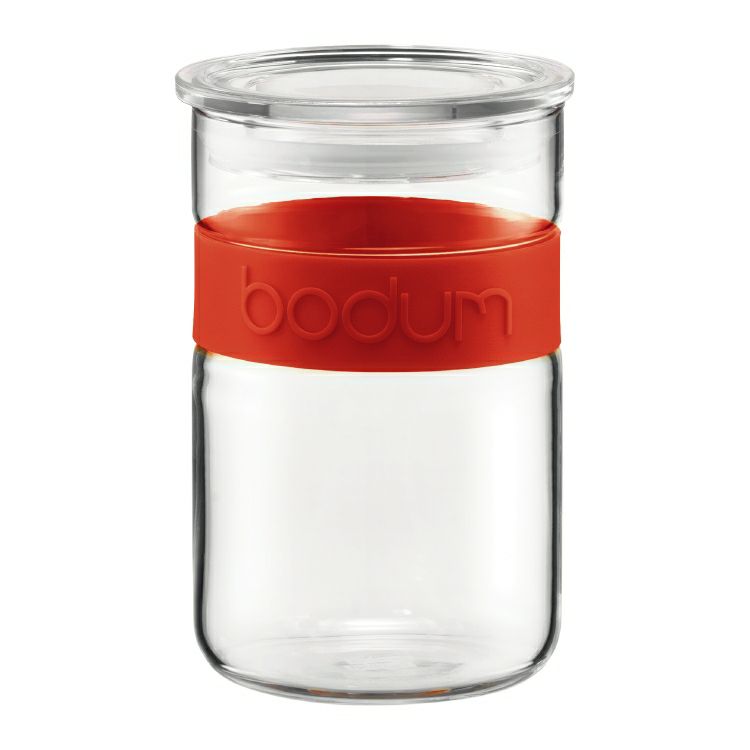 【販売終了】【bodum/ボダム】PRESSO 保存容器0.6L レッド 11129-294