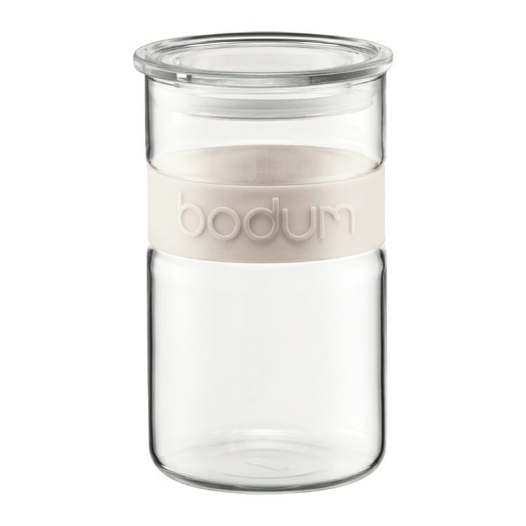 【販売終了】【bodum/ボダム】PRESSO 保存容器1.0L オフホワイト 11099-913