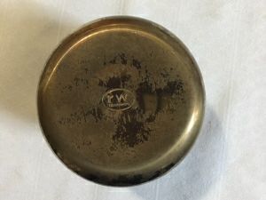 【次回入荷未定】【ミルクピッチャー】RW ハンドルフリーピッチャー20oz. 中黒テフロン 口尖り加工