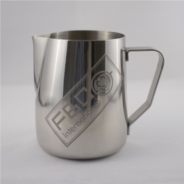 【販売終了】【ラトルウェア】RW ラテアートピッチャー20oz. FBCロゴ サンドブラスト ロング