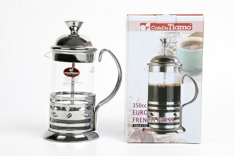 【Tiamo/ティアモ】フレンチプレスコーヒーメーカー 350cc HA4103