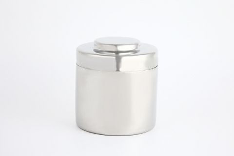 【販売終了】【Tiamo/ティアモ】ステンレスキャニスター 250g スプーン付 HG2802