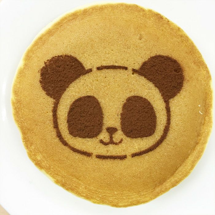 【atta】カフェアートステンシル　パンダ　LAS-0018