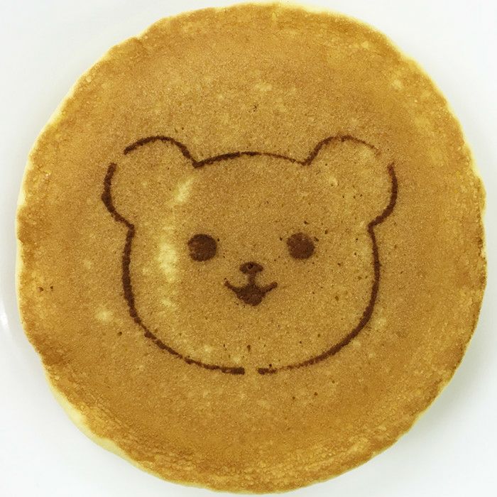 【atta】カフェアートステンシル　クマ　LAS-0019