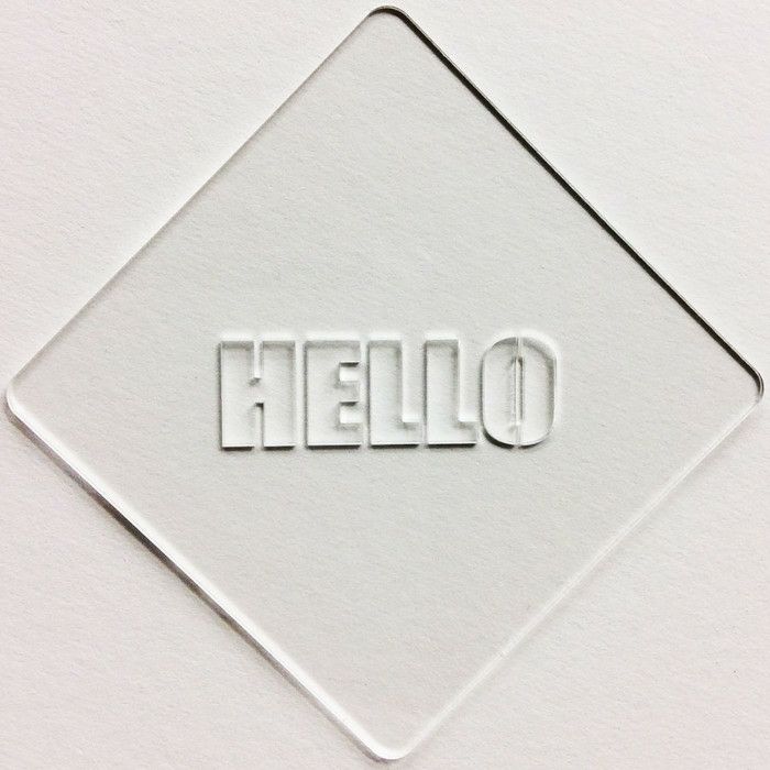 【atta】カフェアートステンシル　Hello 2　LAS-0022