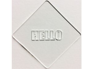 【atta】カフェアートステンシル　Hello 2　LAS-0022
