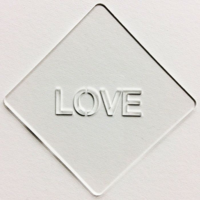 【atta】カフェアートステンシル　LOVE　LAS-0043