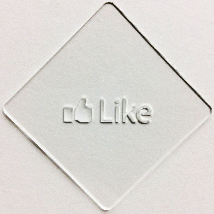 【atta】カフェアートステンシル　Like　LAS-0044