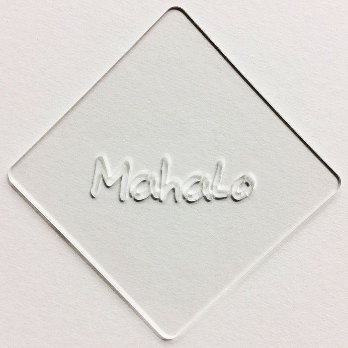 【atta】カフェアートステンシル　Mahalo　LAS-0045