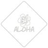 【atta】カフェアートステンシル　Aloha　LAS-0046