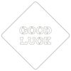 【atta】カフェアートステンシル　Good Luck　LAS-0048