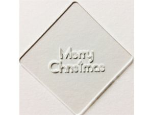 【atta】カフェアートステンシル　Merry Christmas　クリスマス　LAS-0051