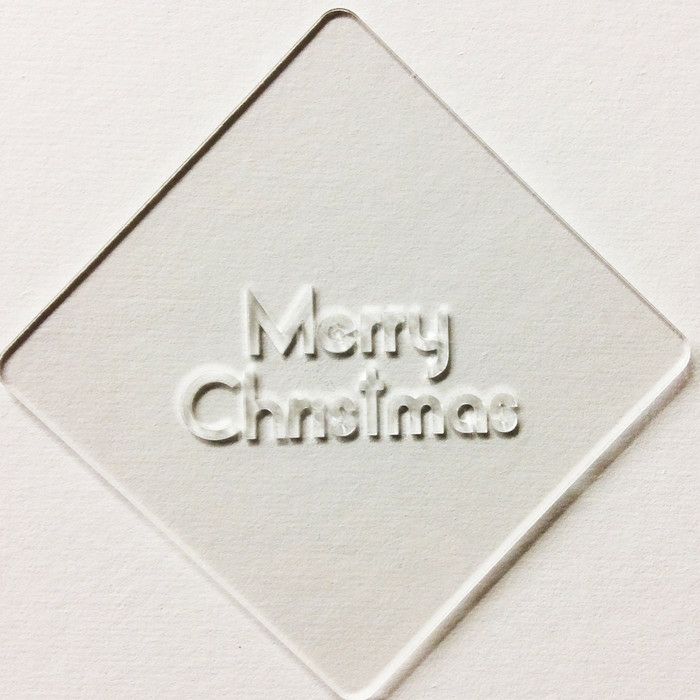 【atta】カフェアートステンシル　Merry Christmas　クリスマス　LAS-0051