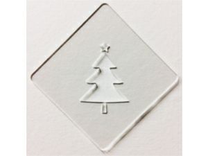【atta】カフェアートステンシル　ツリー　クリスマス　LAS-0052