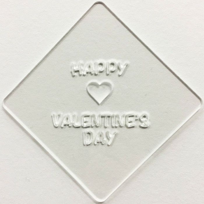 【atta】カフェアートステンシル　バレンタイン絵柄2　LAS-0061