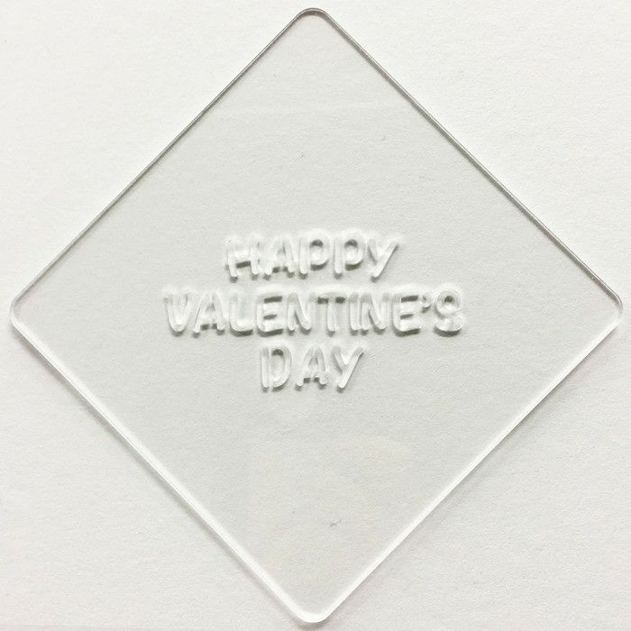 【atta】カフェアートステンシル　バレンタイン絵柄3　LAS-0062