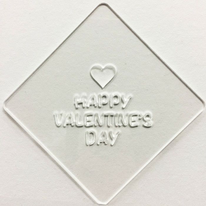 【atta】カフェアートステンシル　バレンタイン絵柄4　LAS-0063