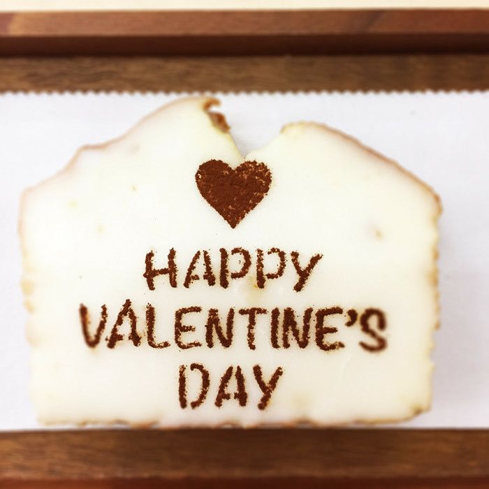 【atta】カフェアートステンシル　バレンタイン絵柄4　LAS-0063