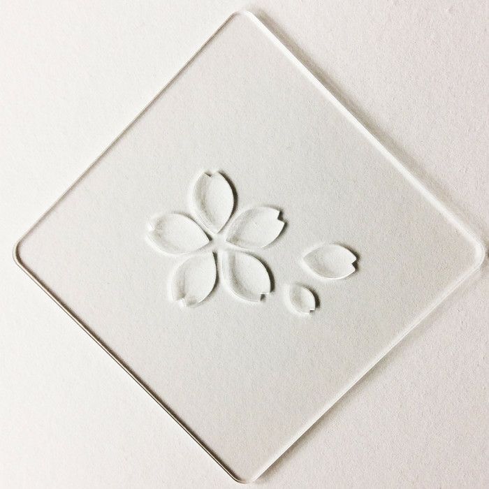 【atta】カフェアートステンシル　サクラ-花びら付-　LAS-0064