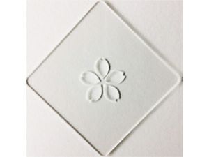 【atta】カフェアートステンシル　サクラ　LAS-0066