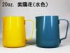【販売終了】【ミルクピッチャー】RW 20oz. ピッチャー　外面のみ耐熱塗料焼付塗装 紫陽花（水色）
