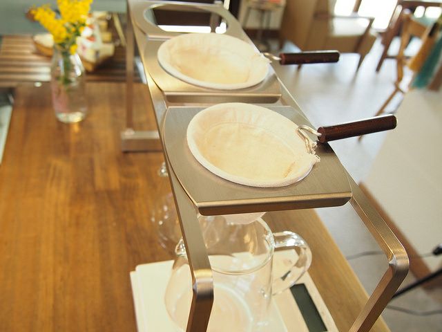 【NPS】ネルドリップ用コーヒースタンド 長さ450mm×高さ220mm